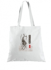 Tote Bag  Sac Deer Japan watercolor art