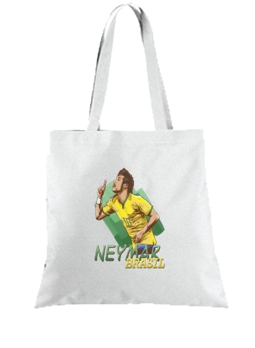Tote Bag  Sac Football Stars: Neymar Jr - Brasil