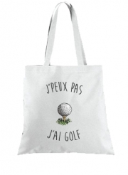 Tote Bag  Sac Je peux pas j'ai golf