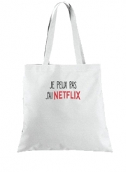 Tote Bag  Sac Je peux pas j'ai Netflix