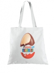 Tote Bag  Sac Joyeuses Paques Inspired by Kinder Surprise
