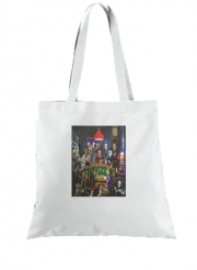Tote Bag  Sac Killing Time with card game horror