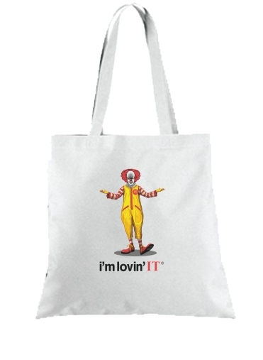 Tote Bag  Sac Mcdonalds Im lovin it - Clown Horror
