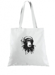 Tote Bag  Sac Monkey Business - White