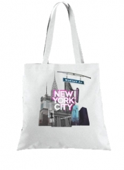 Tote Bag  Sac New York City II [pink]