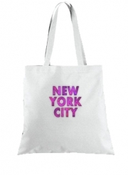 Tote Bag  Sac New York City Broadway - Couleur rose 