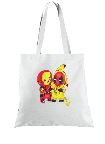 Tote Bag  Sac Pikachu x Deadpool