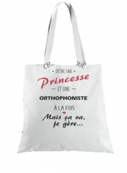 Tote Bag  Sac Princesse et orthophoniste