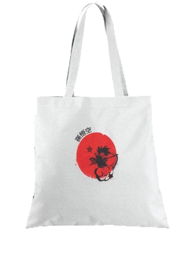 Tote Bag  Sac Red Sun Young Monkey