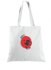 Tote Bag  Sac Red Sun Young Monkey