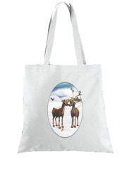 Tote Bag  Sac Reindeers Love
