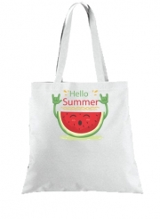 Tote Bag  Sac Summer pattern with watermelon