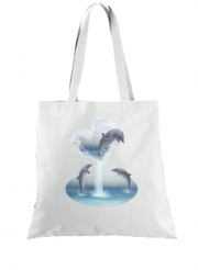Tote Bag  Sac The Heart Of The Dolphins