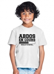 T-Shirt Garçon Abdos en cours