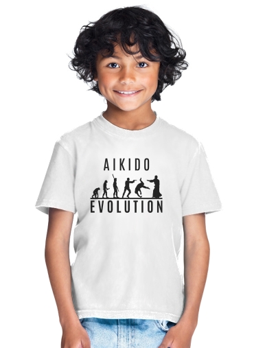 T-Shirt Garçon Aikido Evolution