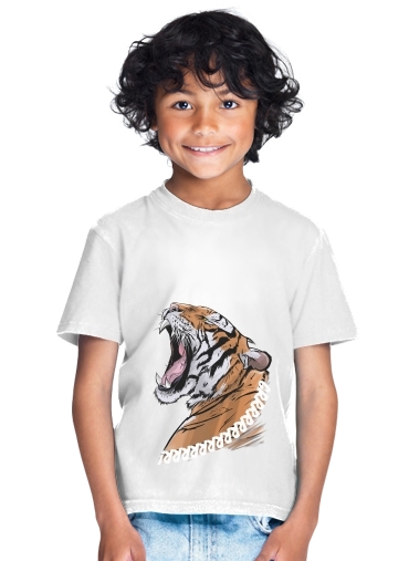 T-Shirt Garçon Animals Collection: Tiger 