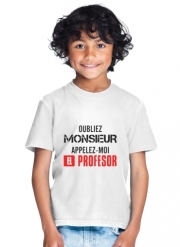 T-Shirt Garçon Appelez Moi El Professeur