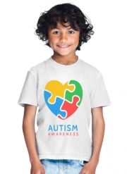T-Shirt Garçon Autisme Awareness