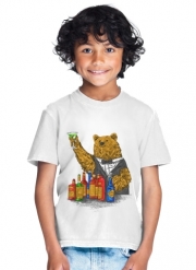 T-Shirt Garçon Bartender Bear