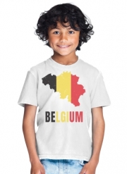 T-Shirt Garçon Drapeau Belgique