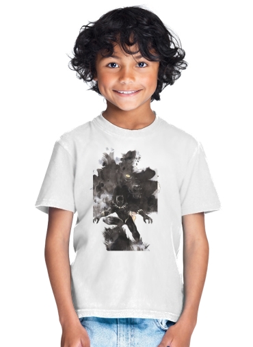 T-Shirt Garçon Black Panther Abstract Art WaKanda Forever