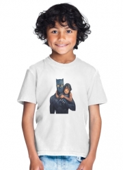 T-Shirt Garçon Black Panther x Mowgli