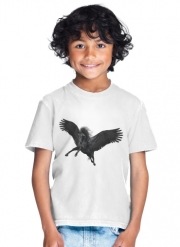 T-Shirt Garçon Black Pegasus