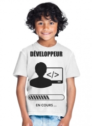T-Shirt Garçon Cadeau étudiant développeur informaticien