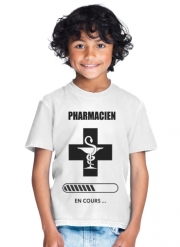 T-Shirt Garçon Cadeau etudiant Pharmacien en cours