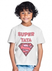 T-Shirt Garçon Cadeau pour une Super Tata