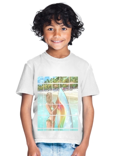 T-Shirt Garçon California Surfer