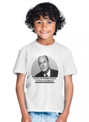T-Shirt Garçon Chirac Vous memmerdez copieusement