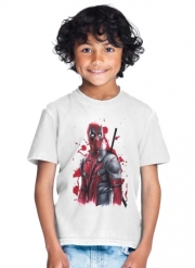 T-Shirt Garçon Deadpool Painting