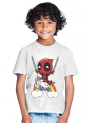 T-Shirt Garçon Deadpool Unicorn