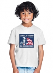 T-Shirt Garçon Donald Trump Make America Great Again