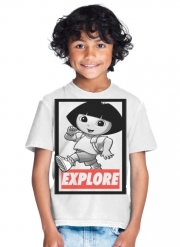 T-Shirt Garçon Dora Explore