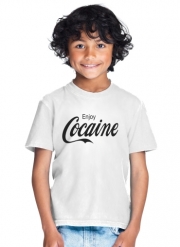 T-Shirt Garçon Enjoy Cocaine