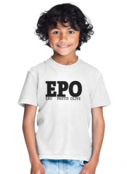 T-Shirt Garçon EPO Eau Pastis Olive