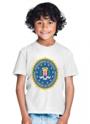 T-Shirt Garçon FBI Federal Bureau Of Investigation