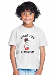 T-Shirt Garçon Fight for feminism