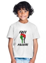 T-Shirt Garçon Free Palestine