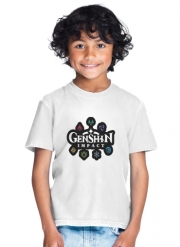 T-Shirt Garçon Genshin impact elements