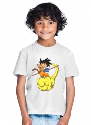 T-Shirt Garçon Goku Kid on Cloud GT