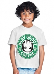 T-Shirt Garçon Groot Coffee