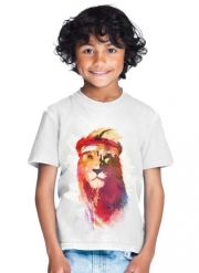 T-Shirt Garçon Gym Lion