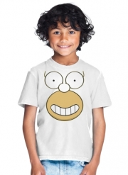 T-Shirt Garçon Homer Face