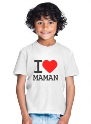 T-Shirt Garçon I love Maman