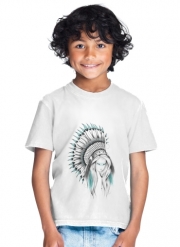 T-Shirt Garçon Indian Headdress