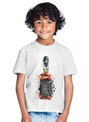 T-Shirt Garçon Jack Daniels Fan Design