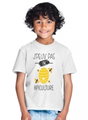 T-Shirt Garçon J'peux pas j'ai apiculture
